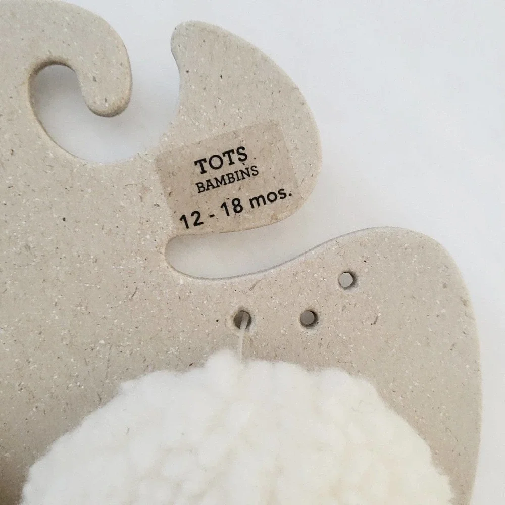 New faux fur 12-18M booties